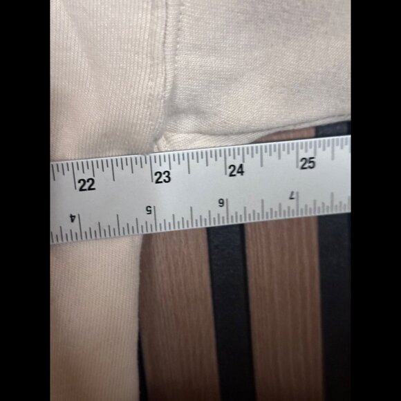 Xirena Sweater Medium Womens Beige Fleece Pullover Mock Neck - Picture 6 of 8